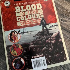 Rue Morgue Magazine: Blood In Four Colours No 6, Graphic History Of Horror Comic